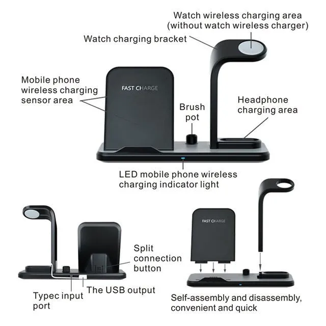 Fast Charge MagSafe Wireless Charging Station