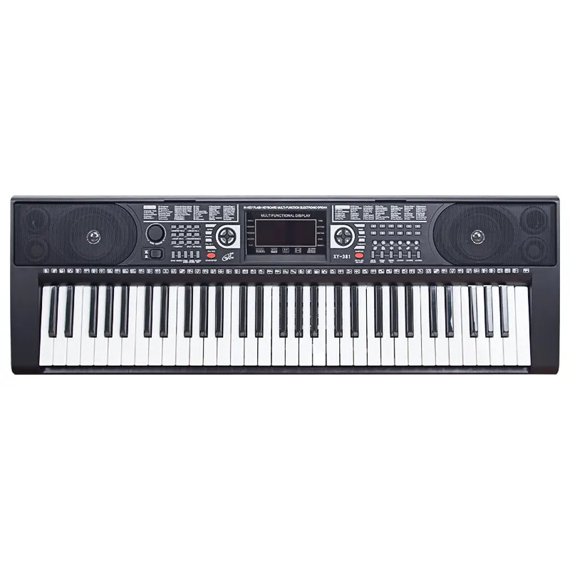 Full Size Electronic Full Size Keyboard 61 Key LCD Display (Illuminated)