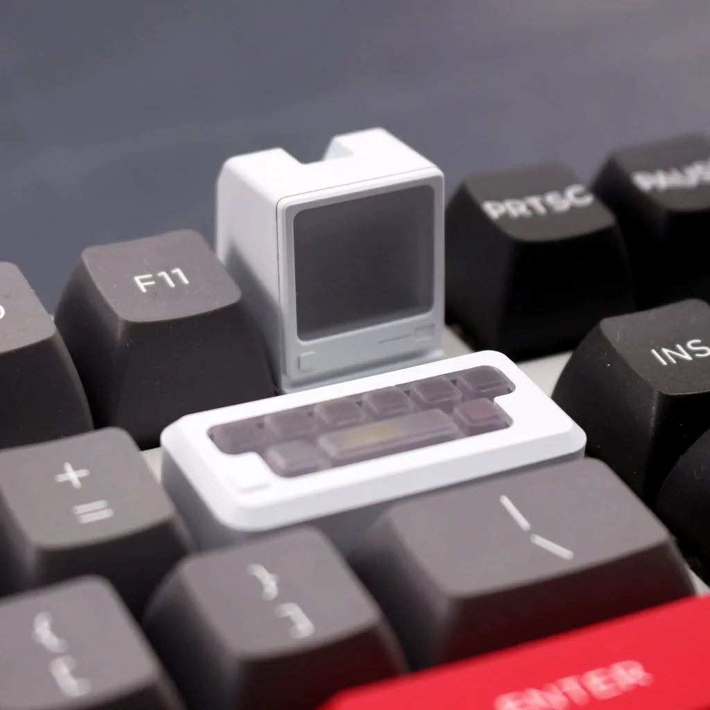 [GBEXTRAS]  Cary X F0T1 Novelty VE C11 Keycap aluminium white black backlit