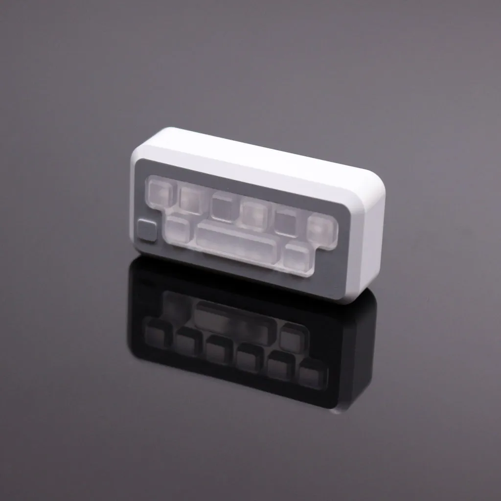 [GBEXTRAS]  Cary X F0T1 Novelty VE C11 Keycap aluminium white black backlit