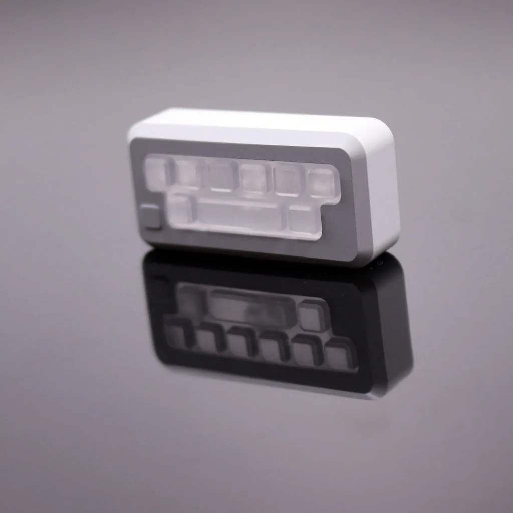 [GBEXTRAS]  Cary X F0T1 Novelty VE C11 Keycap aluminium white black backlit