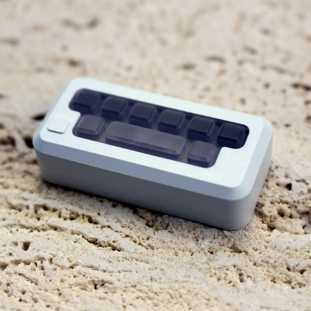 [GBEXTRAS]  Cary X F0T1 Novelty VE C11 Keycap aluminium white black backlit