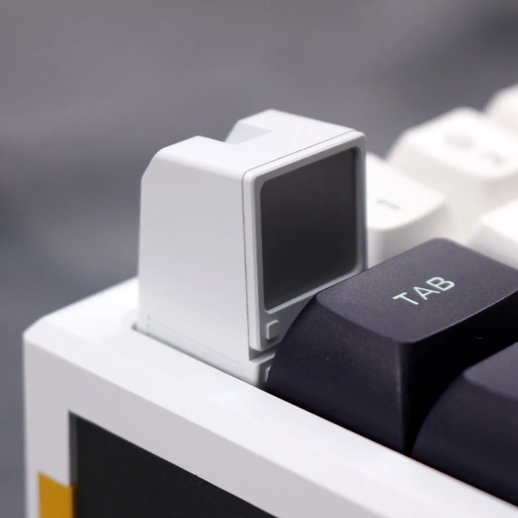 [GBEXTRAS]  Cary X F0T1 Novelty VE C11 Keycap aluminium white black backlit