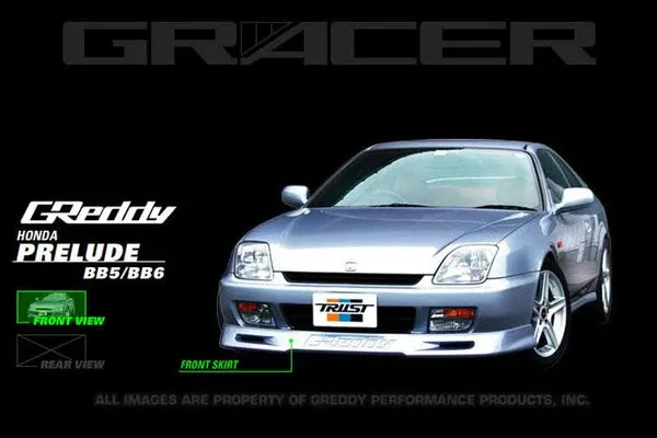 GREDDY FRONT LIP SPOILER: PRELUDE 97-01