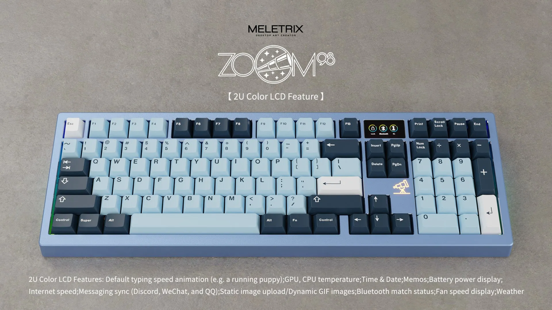 [Group-Buy] Meletrix Zoom98 - Barebones Keyboard Kit