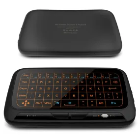 H18  2.4GHZ WIRELESS KEYBOARD FULL TOUCHPAD BACKLIGHT KEYBOARD