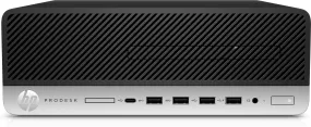 HP ProDesk 600-G4 SFF Desktop PC, Intel i5-8500, 3.0GHz, 8GB RAM, 256GB SSD, Win10P - 1A037U8#ABA