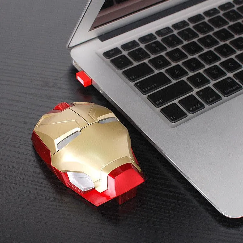 Iron Man Mark XLVI Mk46 Wireless USB Mouse