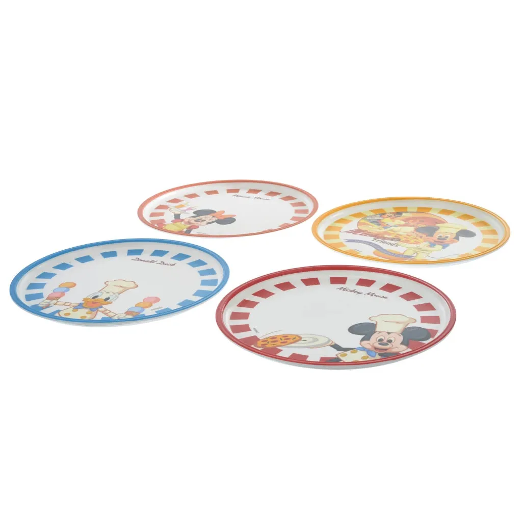 JDS - Mickey & Friends Vintage Melamine Plates Set