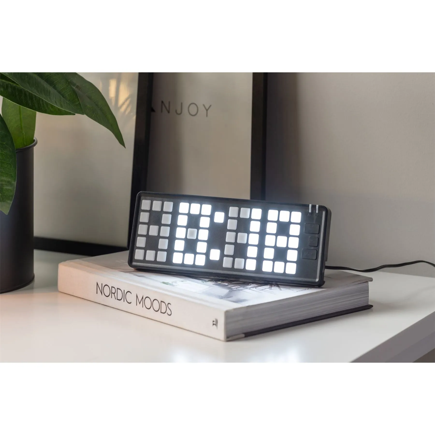 Karlsson LED Display Keyboard Alarm Clock