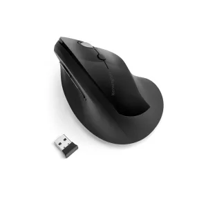 Kensington Pro Fit Ergo Vertical Wireless Mouse - Vertical Mouse - Ergonomic - Right-Handed - 6 Buttons - Wireless - 2.4