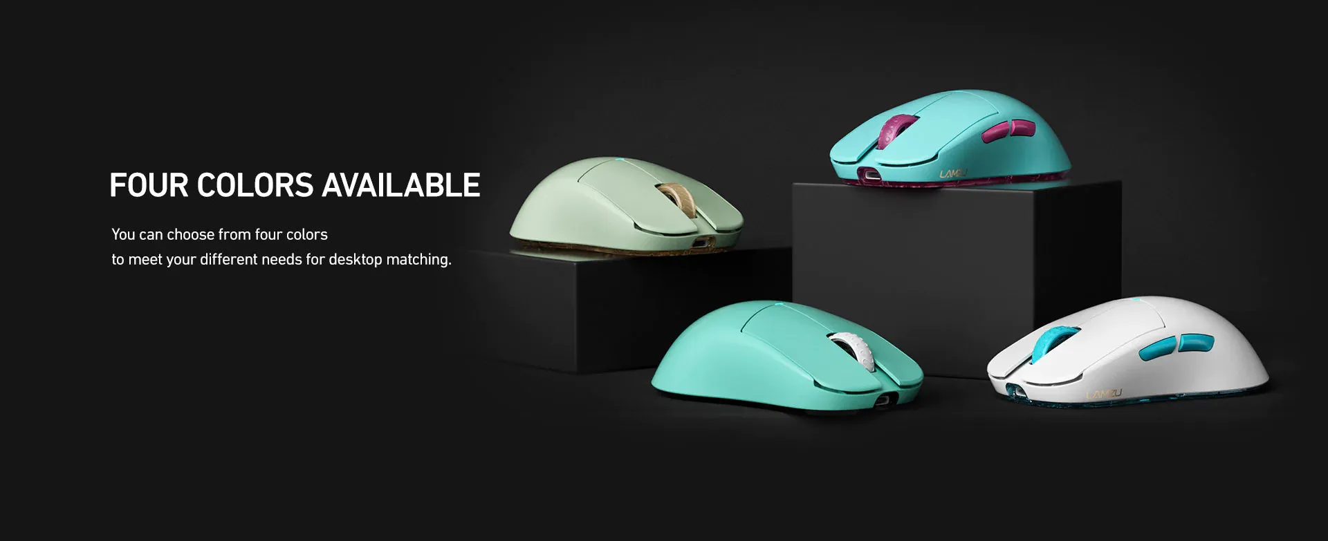 Lamzu Atlantis OG V2 Pro Wireless Gaming Mouse - Matcha Green (4K compatible)