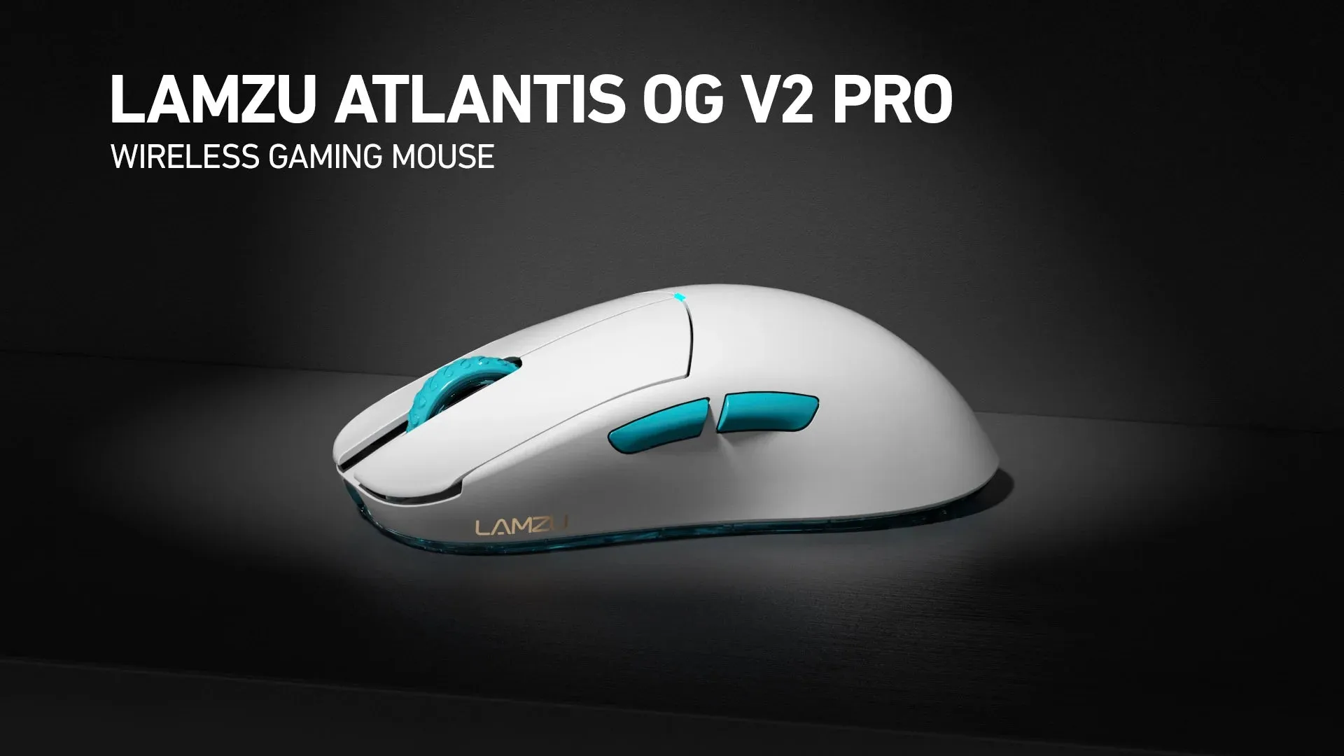 Lamzu Atlantis OG V2 Pro Wireless Gaming Mouse - Matcha Green (4K compatible)