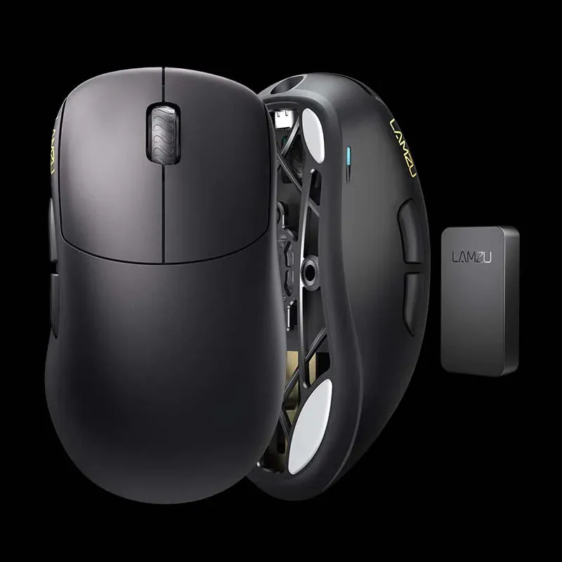 Lamzu Thorn 4K Wireless Gaming Mouse - Black (4K dongle included)