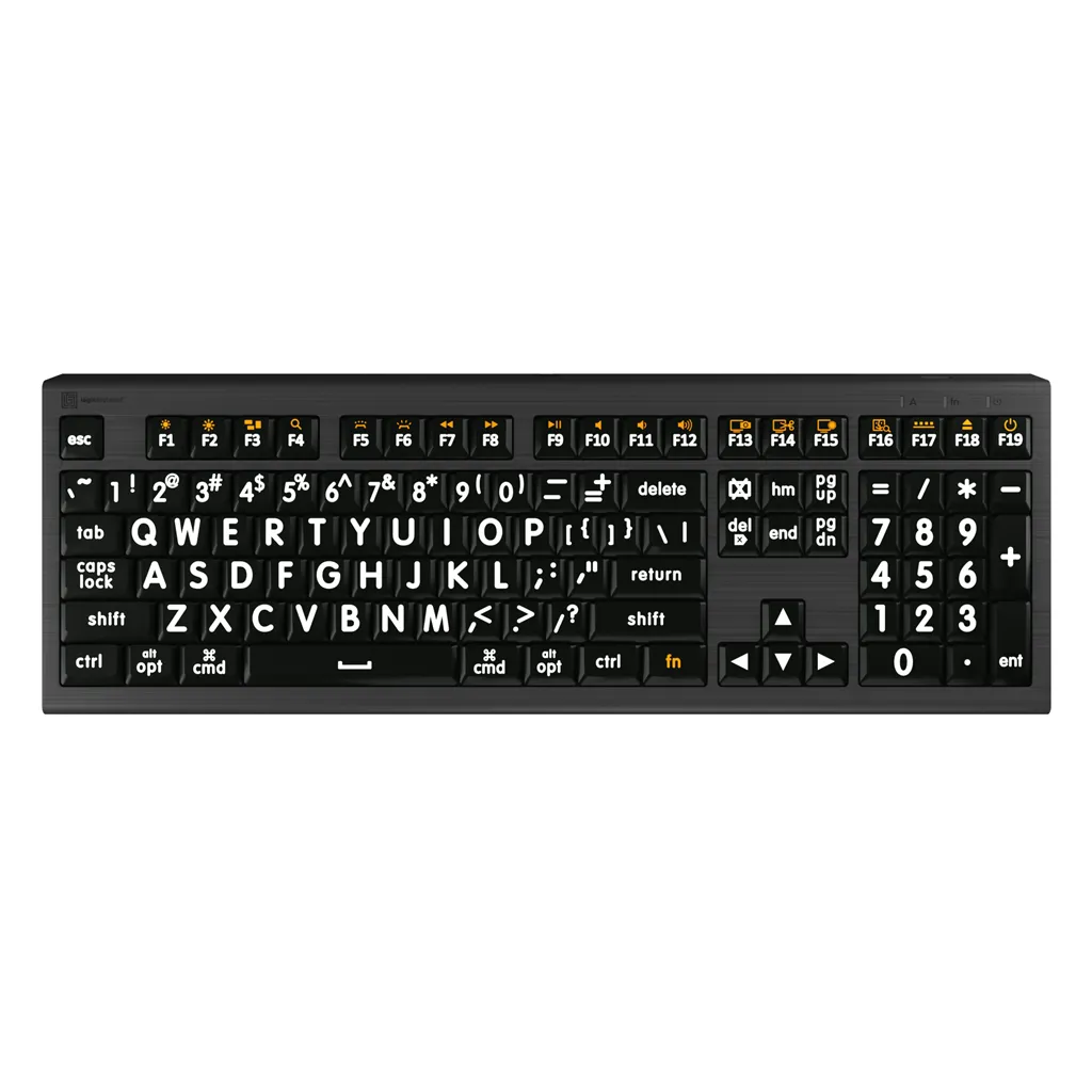 LargePrint Keyboard - Backlit