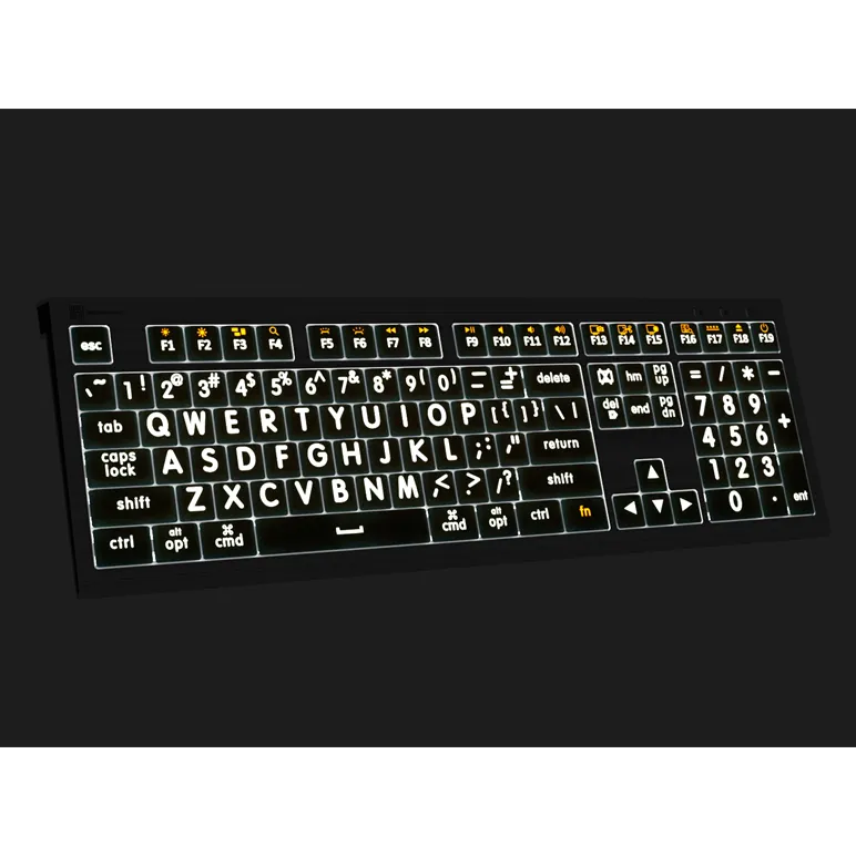 LargePrint Keyboard - Backlit