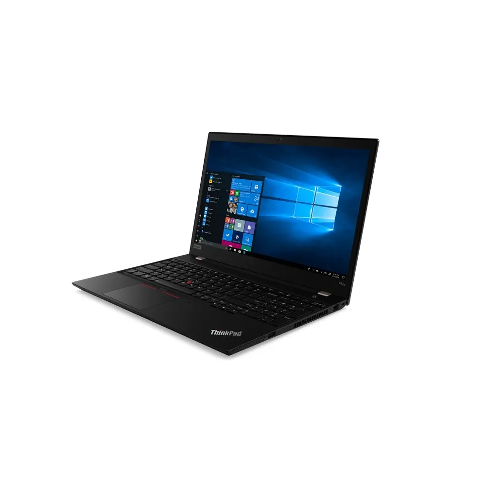 LENOVO 20N6CTO1WW-102 ThinkPad P53s 15.6" 3840 x 2160 i7-8665U 1.9GHz NVIDIA Quadro P520 2GB 32GB RAM 1TB SSD Win 10 Pro Black