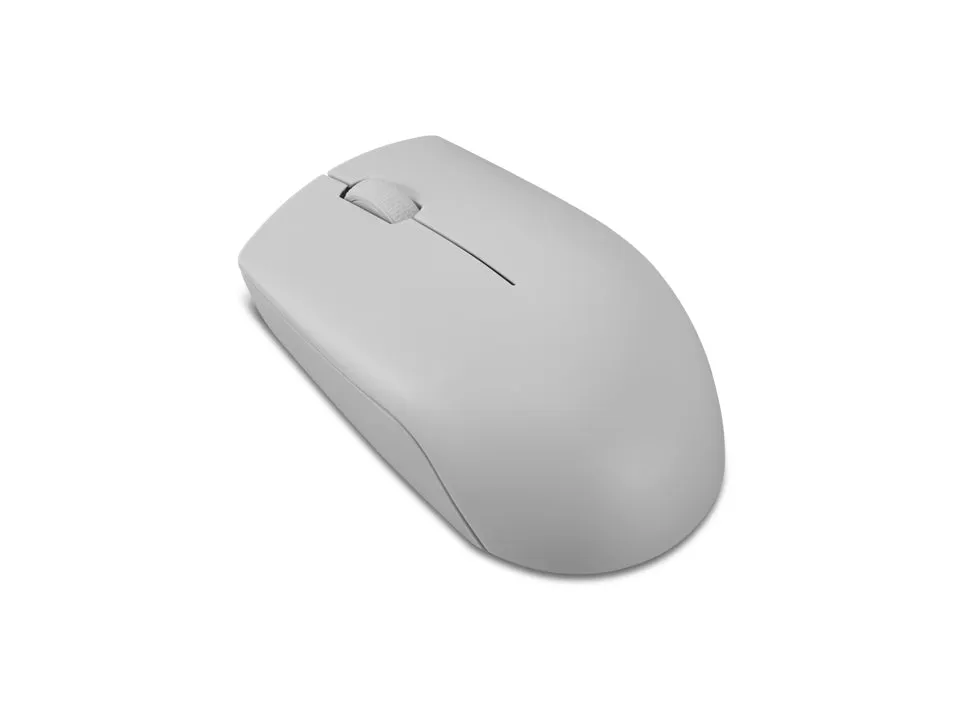 Lenovo 300 Wireless Compact - Mouse - With Battery - Optical - 3 Buttons - Wireless - 2.4 Ghz - Usb Wireless Receiver -