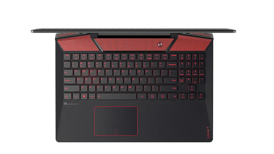 Lenovo Legion Y720-15IKB Gaming Notebook (Non-Touch), 15.6" 4K UHD, Intel Core i7, 2.80GHz, 16GB RAM, 1TB HDD, 256GB SSD, Windows 10 Home- 80VR002HUS