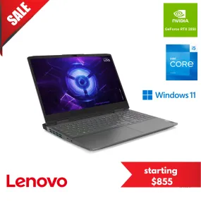 LENOVO LOQ 15IRH8 82XV000VUS Core™ i5-13420H RTX 2050 144Hz FHD Gaming Laptops (Brand New)