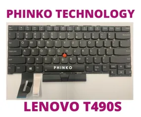 Lenovo Thinkpad T490S T495 T495S US Keyboard Backlit