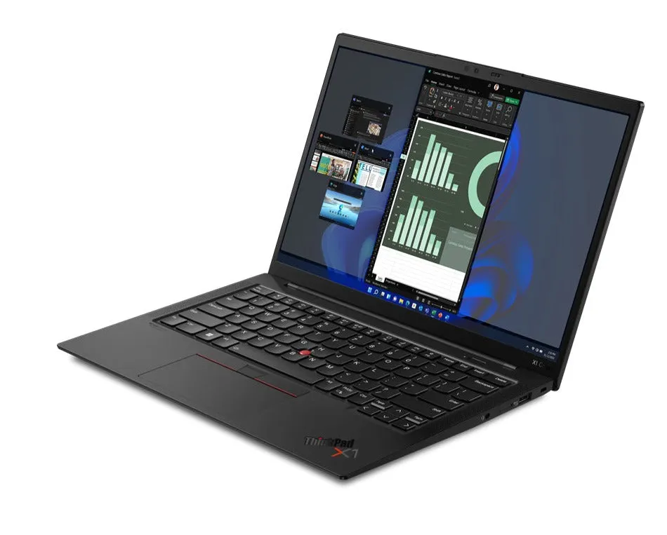 Lenovo ThinkPad X1 Carbon Gen 10 14" WUXGA Notebook, Intel i5-1235U, 1.30GHz, 16GB RAM, 512GB SSD, Win11DG - 21CB009NUS