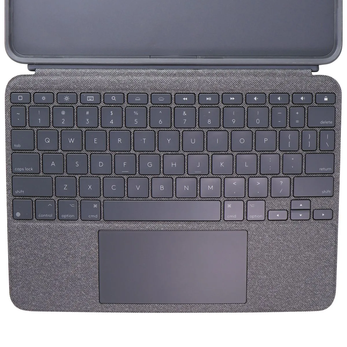 Logitech COMBO TOUCH Folio Keyboard Case for iPad 7th/8th/9th Gen - Oxford Gray