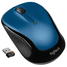 Logitech Compact Wireless Mouse, Blue