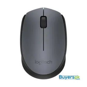 Logitech M171 Wireless Mouse - Grey/black