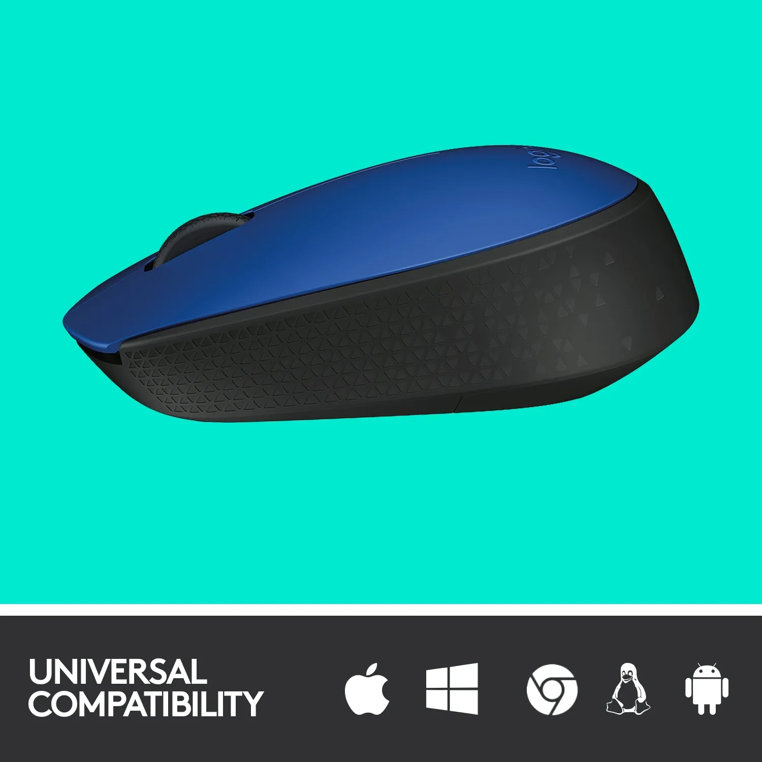 Logitech Mouse M171 - Blue Black