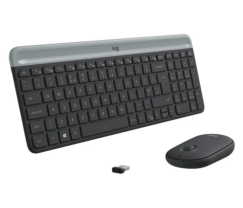 Logitech Slim Wireless And Mouse Combo M