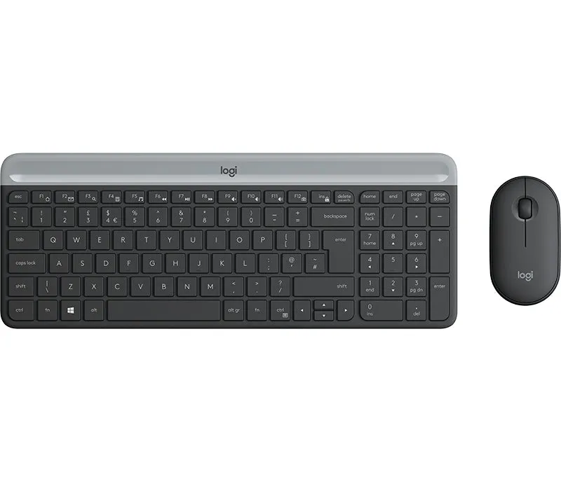 Logitech Slim Wireless And Mouse Combo M