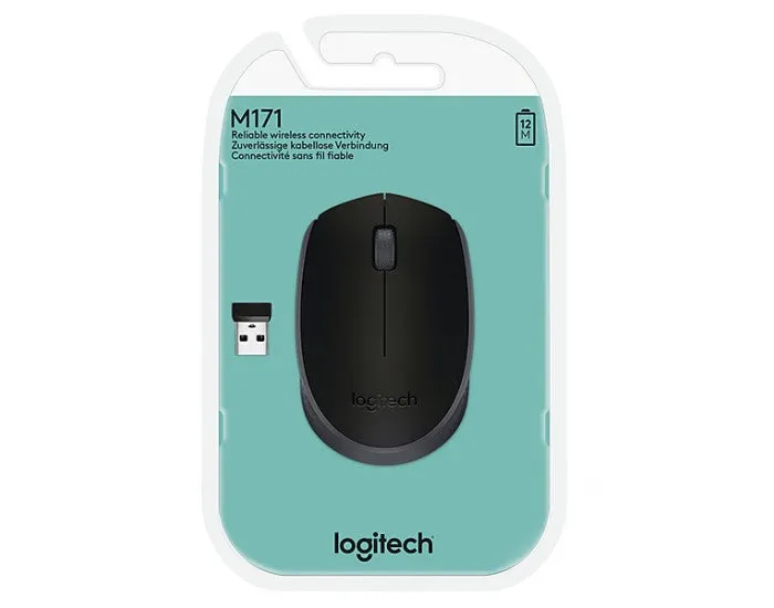 Logitech Wireless Mouse  M171 Grey/Black