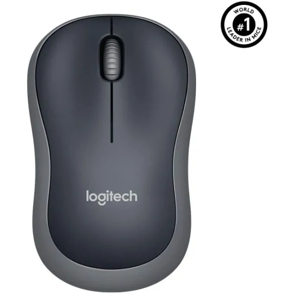 Logitech Wireless Mouse M185 - Swift Gray