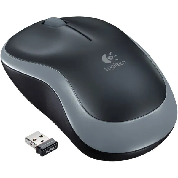 Logitech Wireless Mouse M185 - Swift Gray