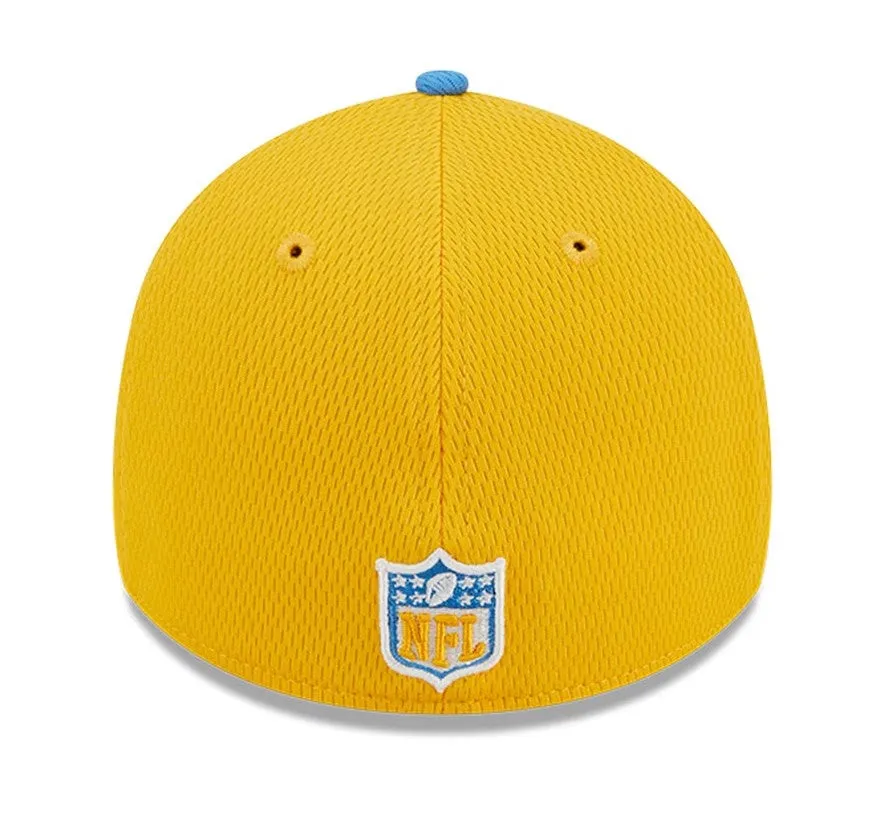 Los Angeles Chargers 2023 Sideline 39THIRTY Flex Hat - Gold/Powder Blue