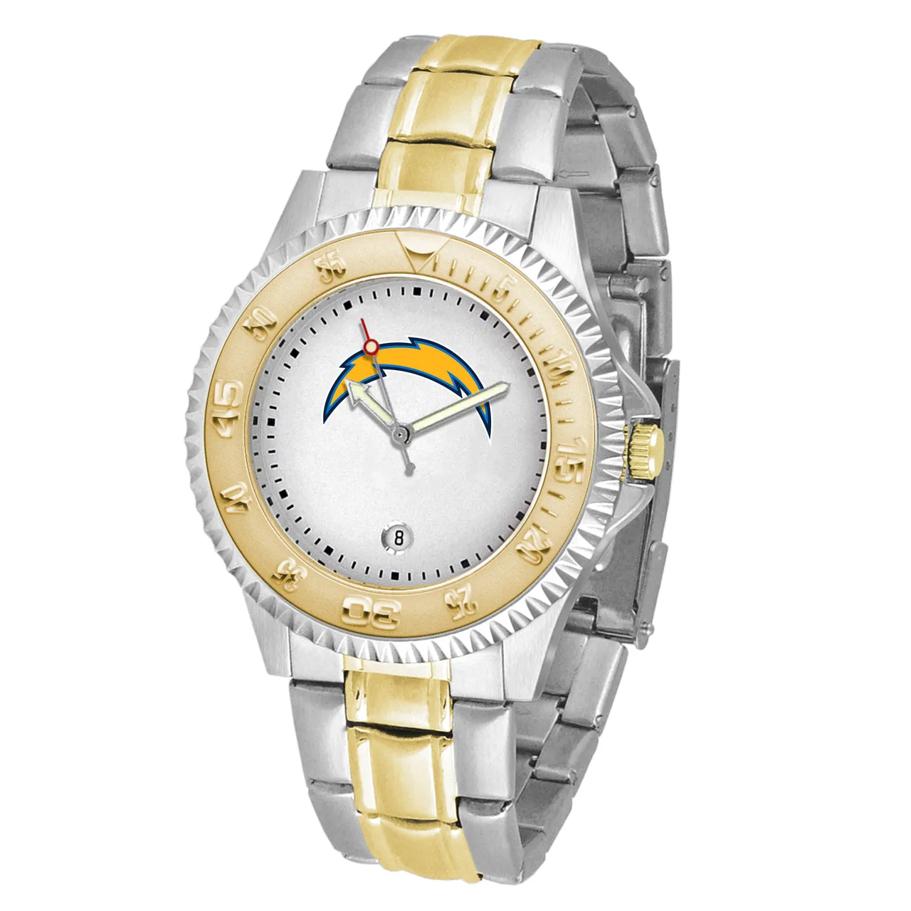 Los Angeles Chargers Men's Two-Tone Competitor Watch