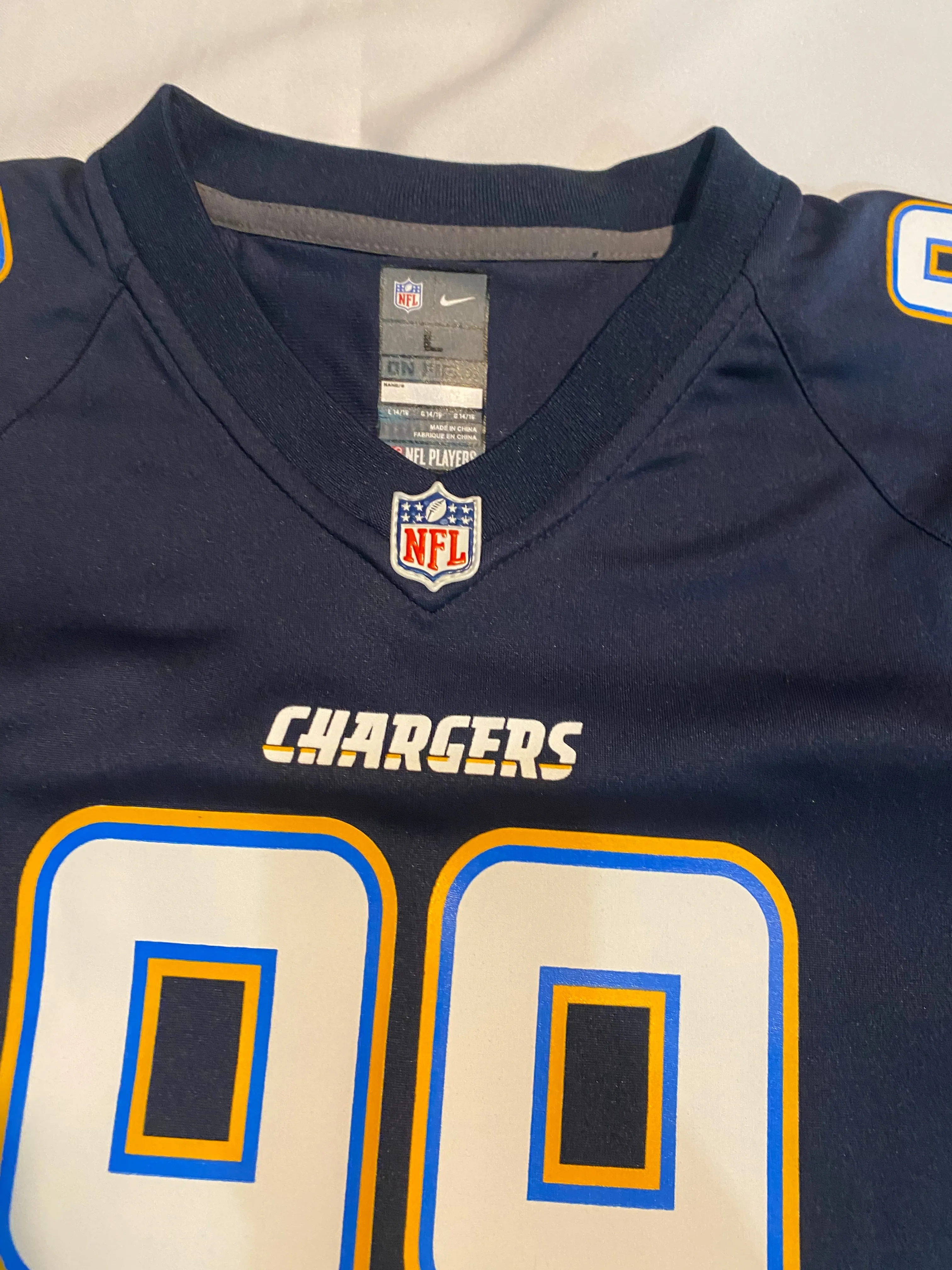 Los Angeles Chargers NFL Nike #99 Bosa Youth Jersey