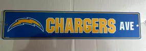 Los Angeles Chargers NFL Sign 5”x 24”