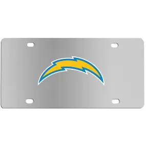 Los Angeles Chargers Steel License Plate Wall Plaque