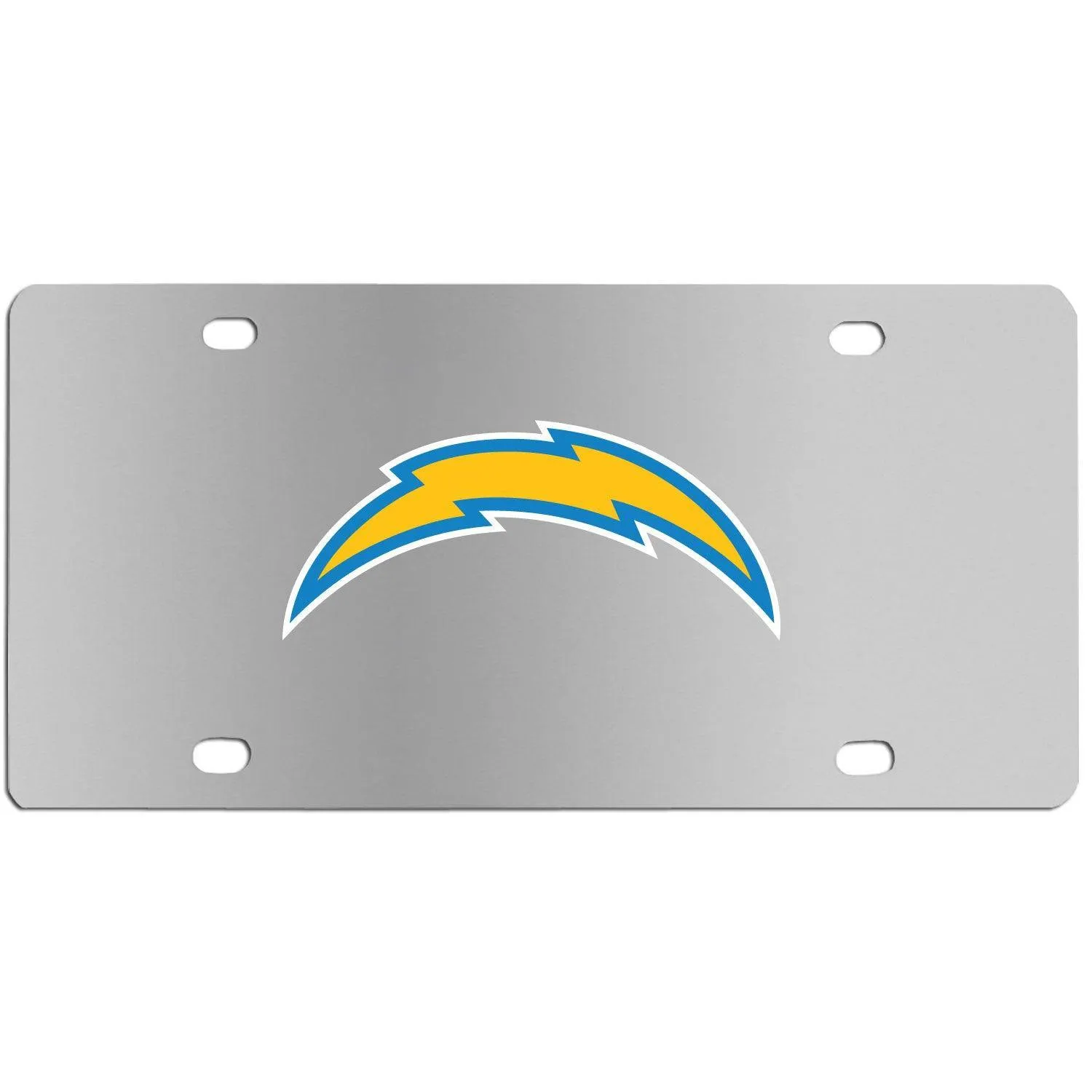 Los Angeles Chargers Steel License Plate Wall Plaque