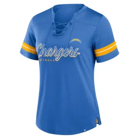 Los Angeles Chargers Women's Play Script Fashion Top