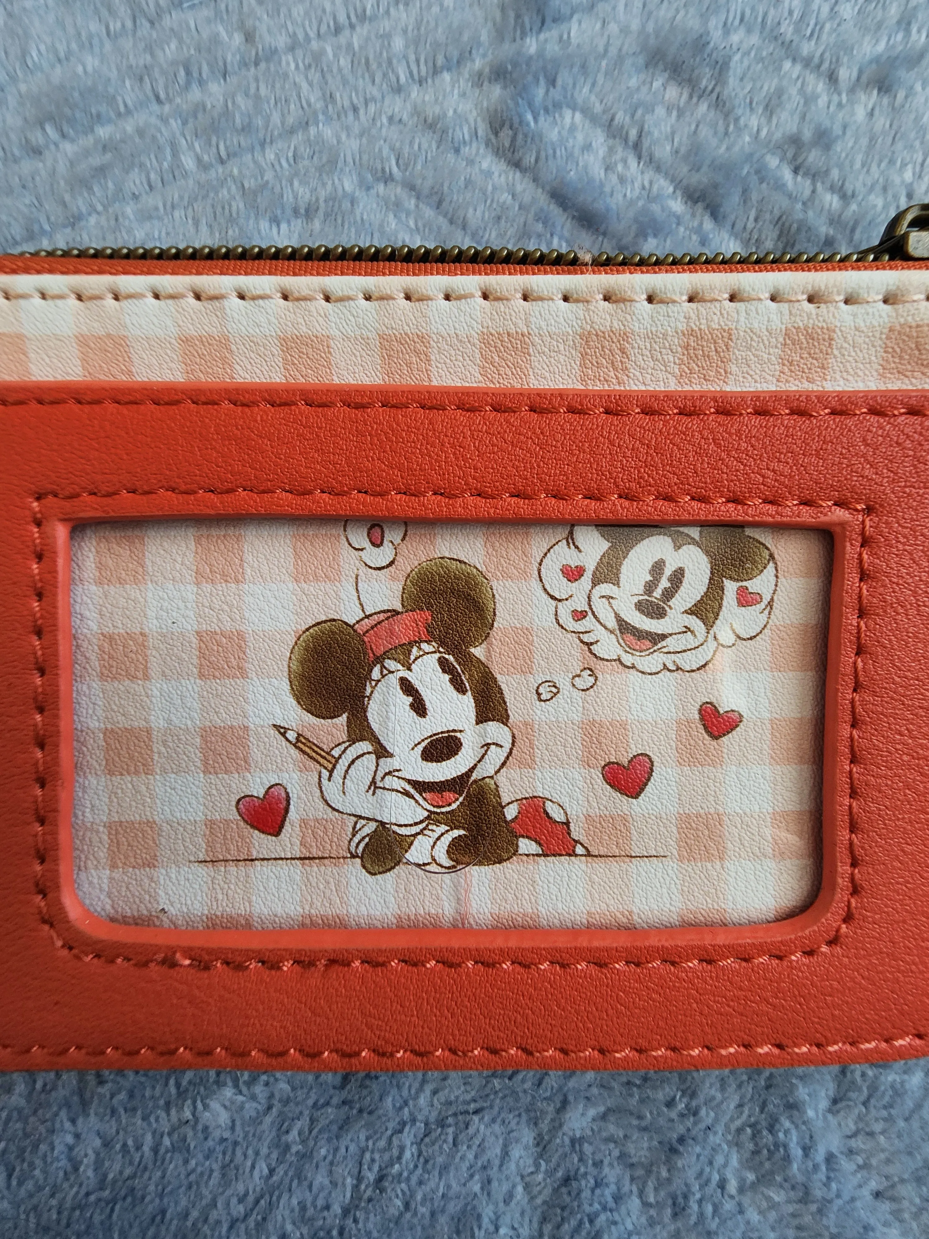 Loungefly Disney Mickey Loves Minnie Card Holder/Coin Purse