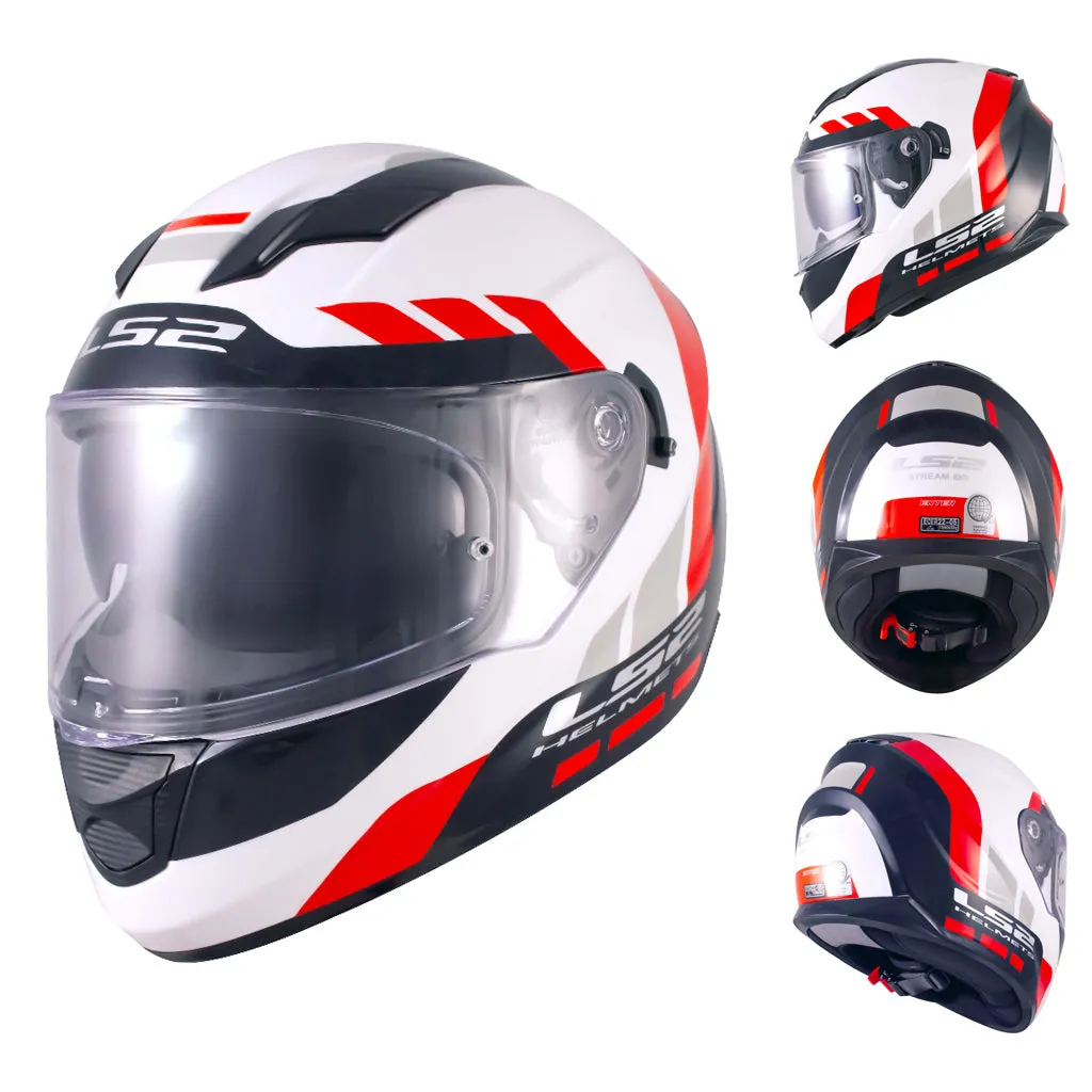 LS2 FF320EVO STREAM MOTORCYCLE FULL FACE HELMET