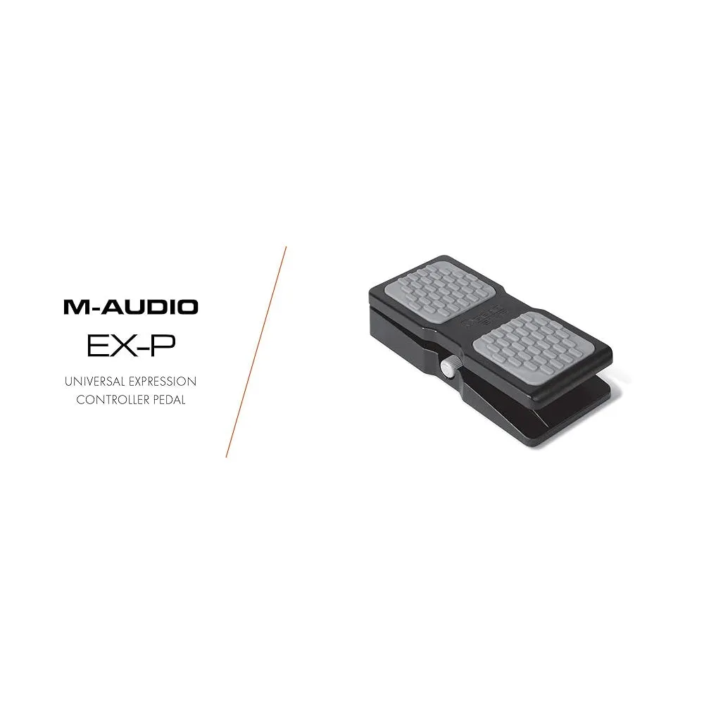 M-Audio Expresion Keyboard Effects Pedal 1/4" Black