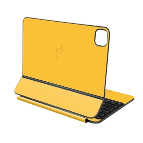 Magic Keyboard for iPad Pro 11” (M4, 2024) LUXURIA Tuscany Yellow Textured Skin