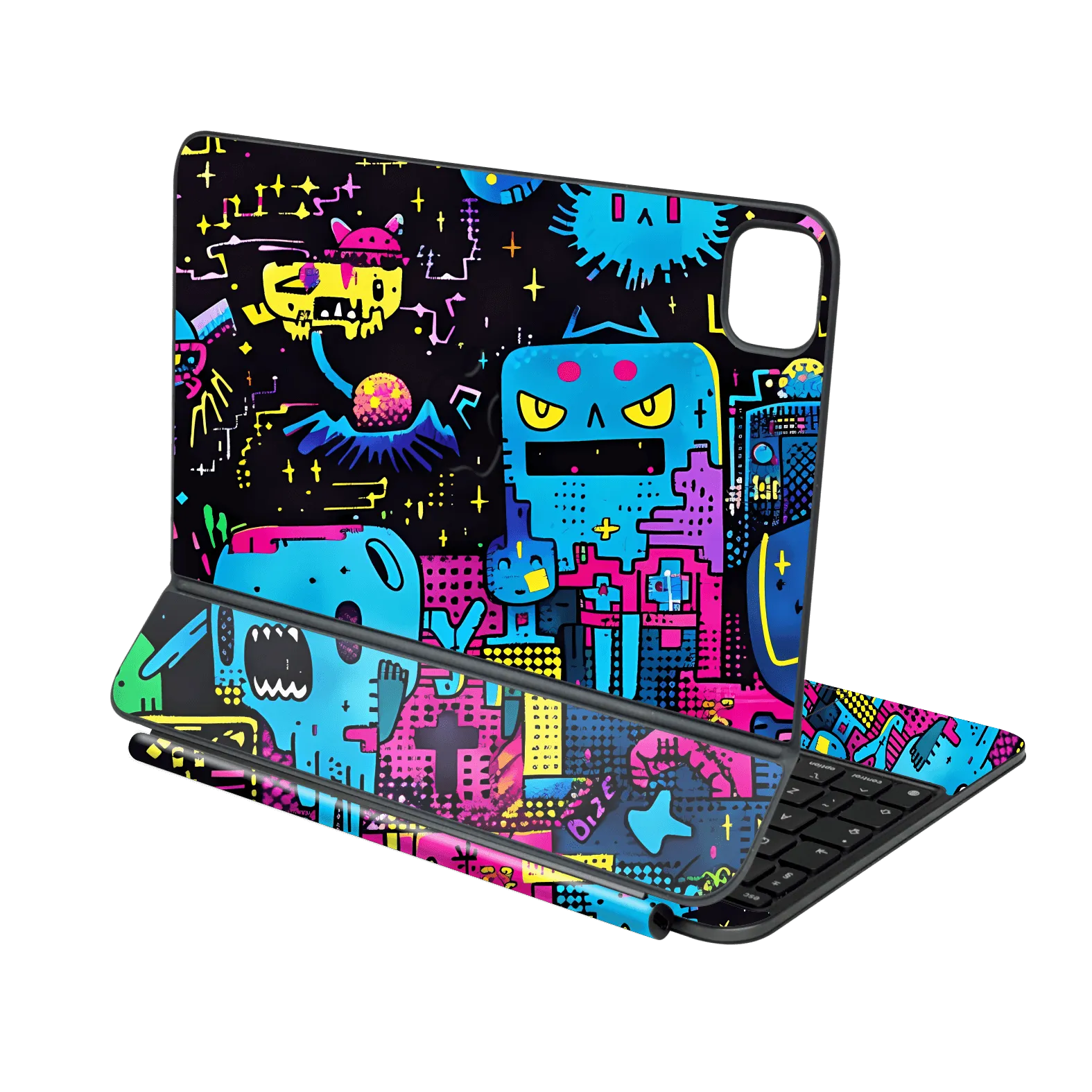 Magic Keyboard for iPad Pro 11” (M4, 2024) SIGNATURE Arcade Rave Skin