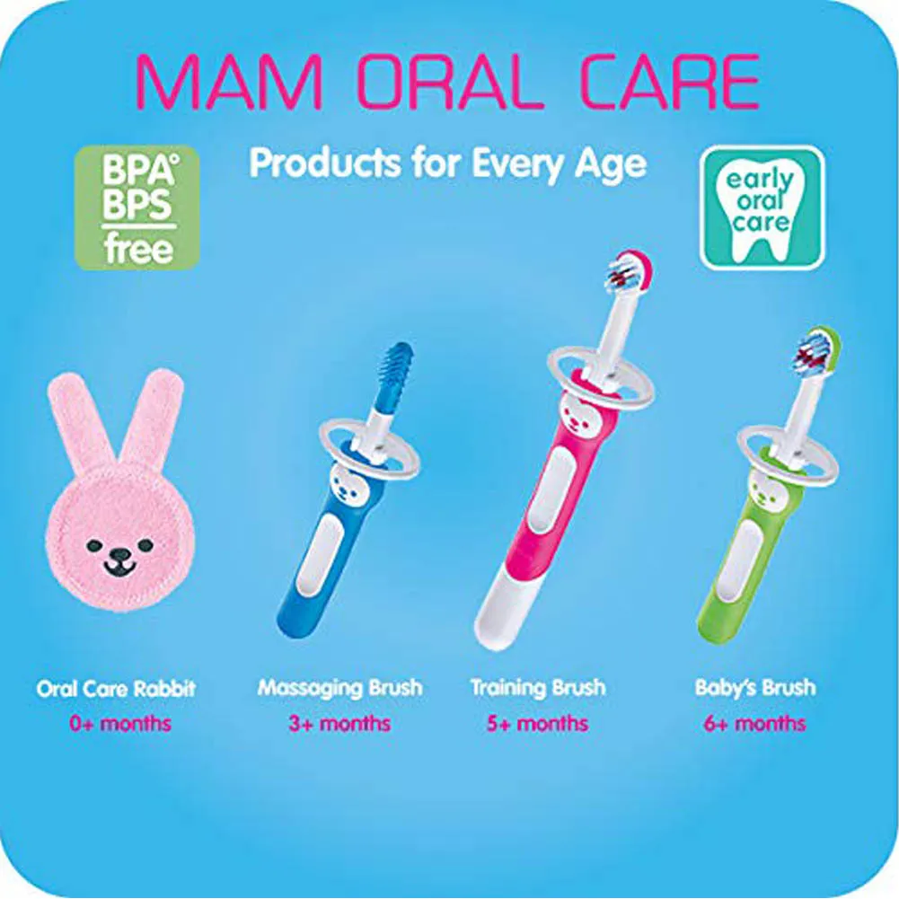 Mam Baby Messaging Brush and Gum Cleaner (3  Months)