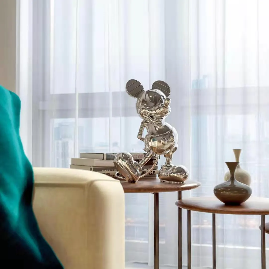 Mechanical Mickey Mouse Statue