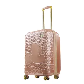 Mickey Mouse Rolling Luggage FŪL Disney Luggage 26" Rose Gold